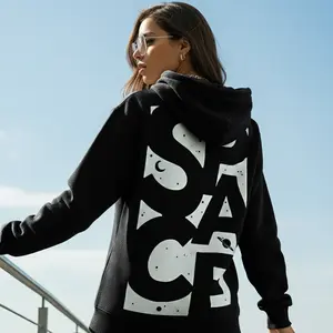 Women's Graphic Hoodie, Cute & Durable Print, Regular Fit, Easy Care, "spring vibes"-Style 78