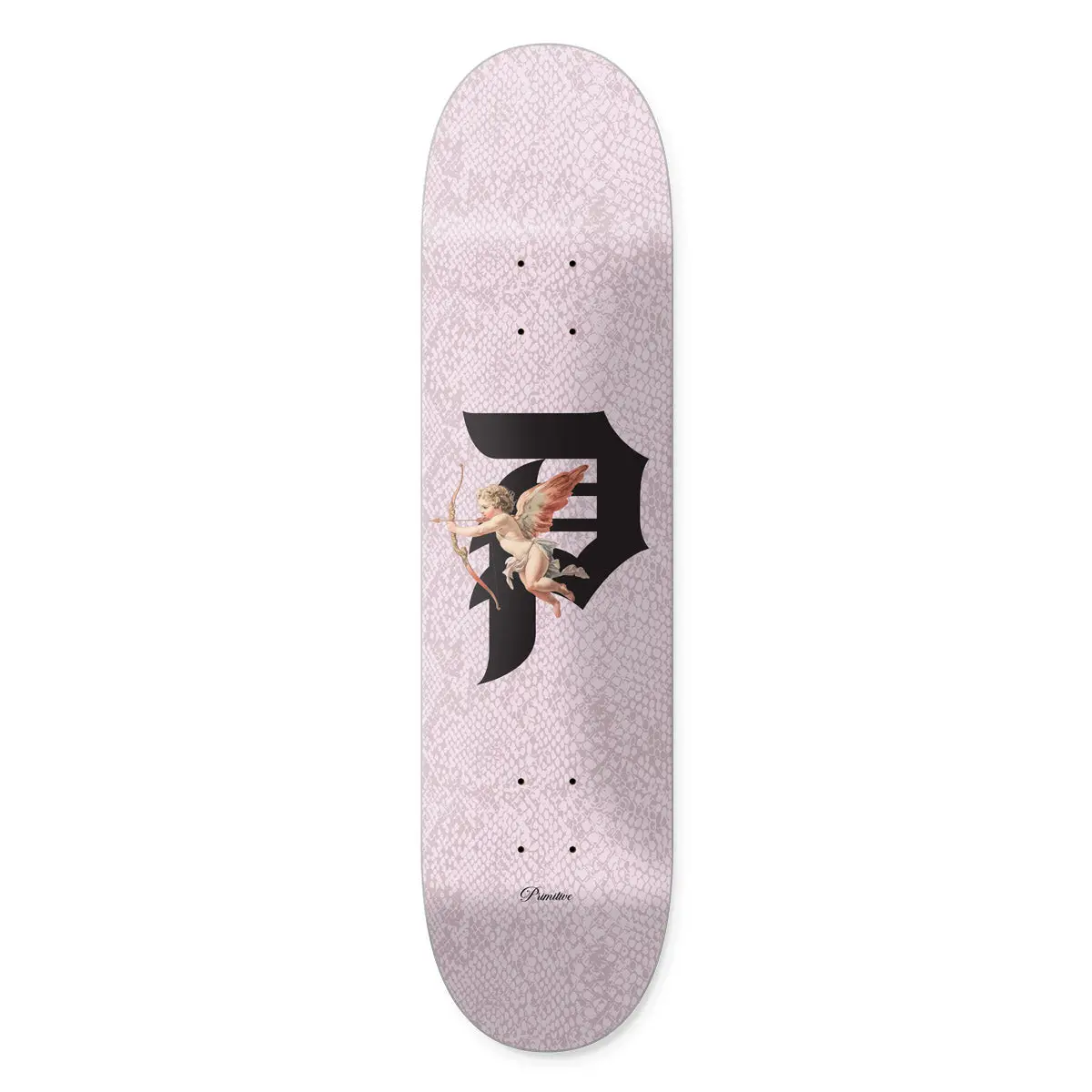 Shooter Dirty P Skateboard Deck with Holographic Foil - 8.5” x 32”, 7 Ply Maple, 14.3” Wheelbase, Digital Print, Medium Concave, North American Hard Rock Maple, Production Shape