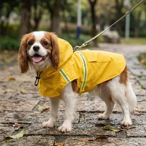 PuddlePaw™ Waterproof Dog Rain Jacket: Small–Medium Breed Fit