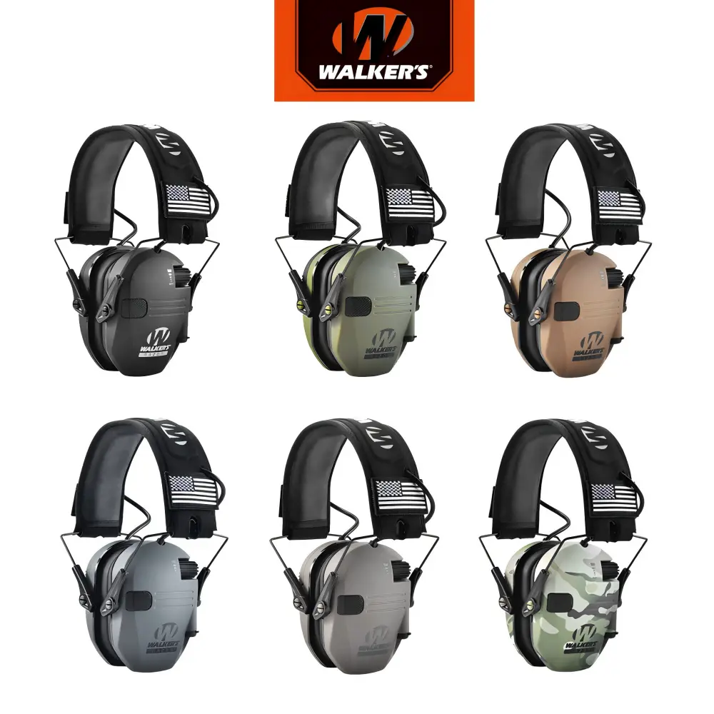Tactical Noise Reduction Earmuffs, Adjustable Head-Mounted Tactical Accessories with Sound Pickup & HearingProtection for Competition, Hunting, Work tiktokshopbacktoschool