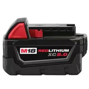 Milwaukee 48-11-1850 M18 REDLITHIUM XC5.0 Extended Capacity Battery Pack Milwaukee 48-11-1850 M18 REDLITHIUM XC5.0 Extended Capacity Battery Pack