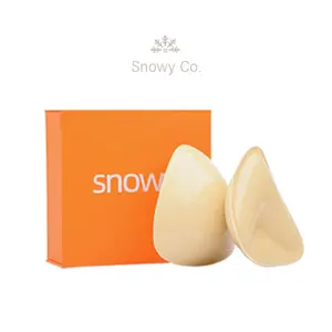 Snowy Double Sided Sticky Bra Inserts ,Reusable Push Up Lift Self-Adhesive Pads for Strapless, Bikini, Swimsuit, and Sports Bras | Comfortable, Invisible Support for a Natural Look Womenswear Comfort Bridal Fit Fitness Workout