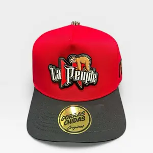 Gorra “CT” en Placa con “LA People” Alta calidad y ajustable - Corridos Tumbados Plate Style Hat