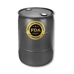 HOANK 55-Gallon Water Storage Barrel, BPA Free, Emergency Water Supply - Eco Friendly - Made in USA