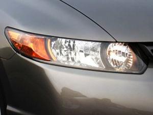 Nilight Headlight Assembly Compatible with 2006 2007 2008 2009 2010 2011 Honda Civic 2-Door Coupe Headlamps Replacement Black Housing Amber Reflector Driver and Passenger Side