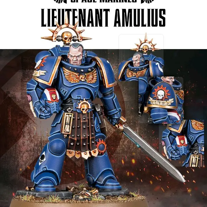 Lt Amulius Commemorative Edition Prime Marines Of Space