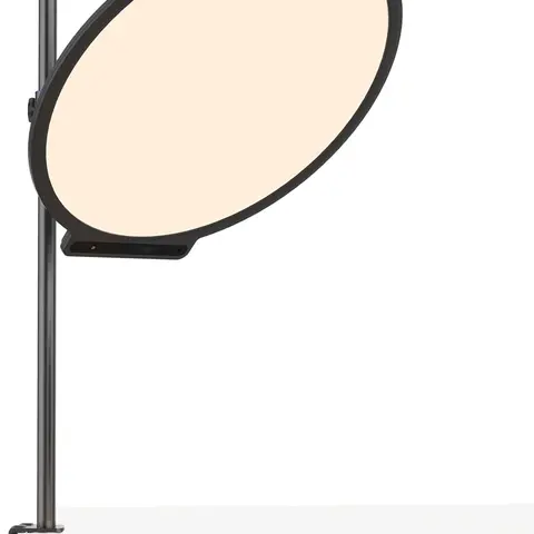 amaran Verge Max 22in Bi-Color LED Video Light-A,60W Circular Edge-lit Panel Light,APP Control with Desk Clamp Stand Dimmable Desk Light for Home Office, Gaming, Podcast, Live Streaming