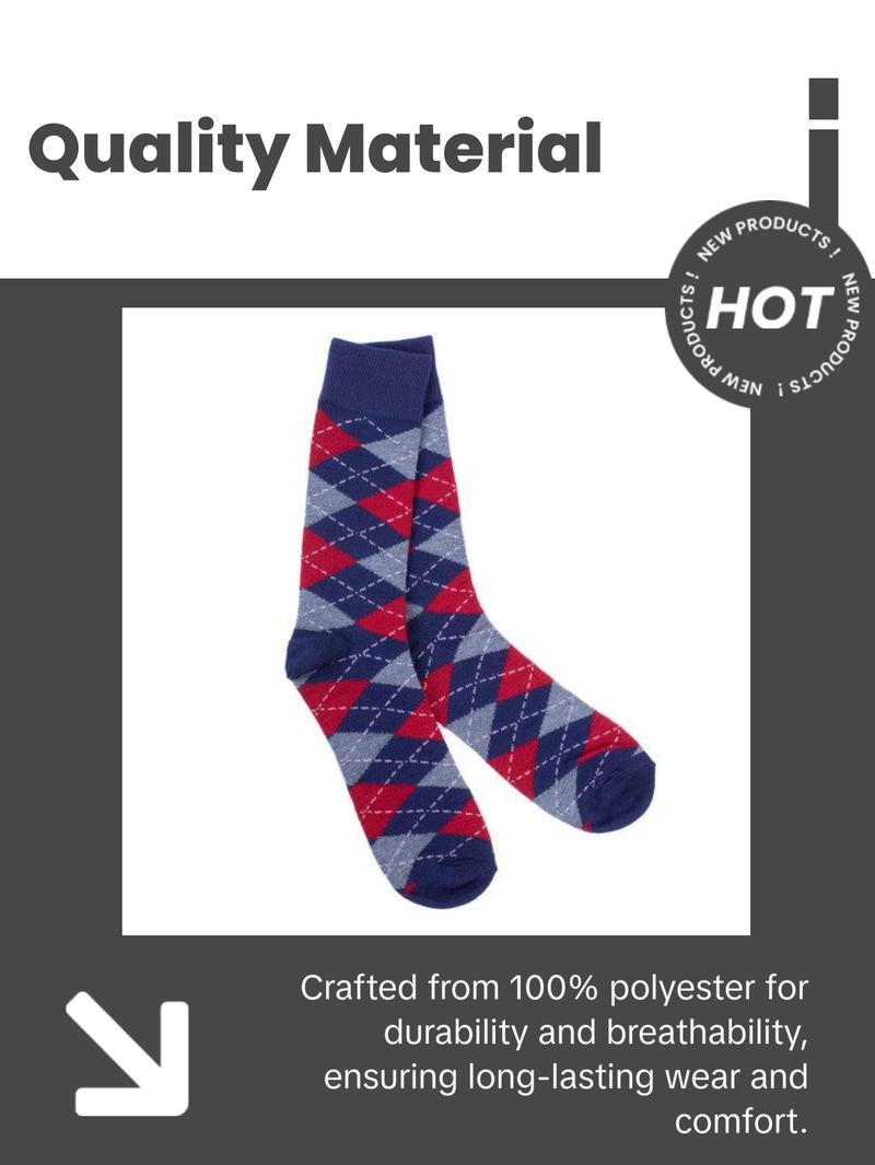 Vincent Di Mani Men’s 12-Pair Assorted Dress Socks – Modern Styles Pack