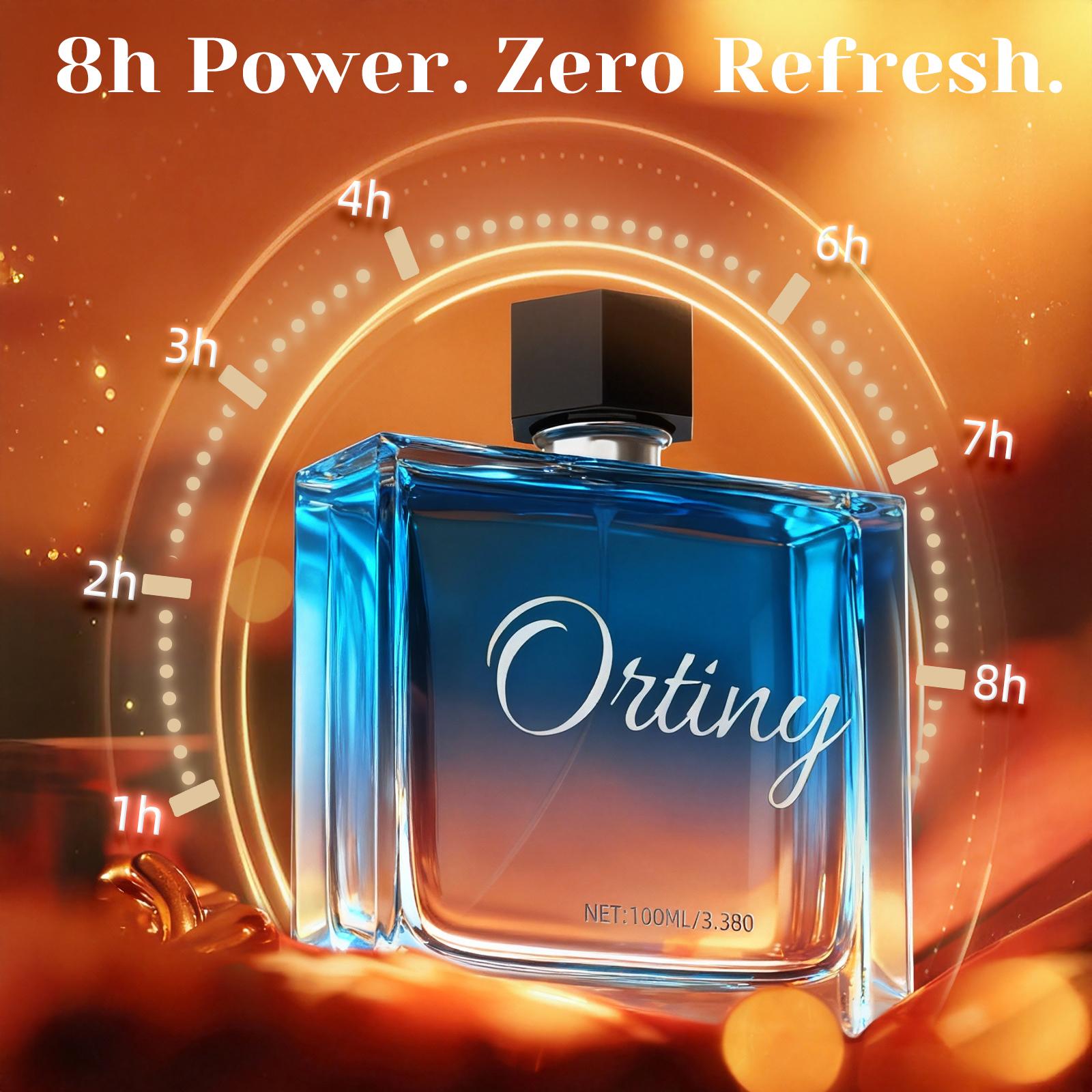 Ortiny | Aromatic Fougère Cologne for Men | Bergamot, Geranium & Amber Blend | Long Lasting 100ml Eau de Toilette