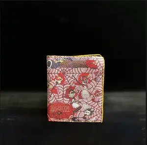 Handmade Graphic Bifold Wallet