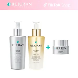 REJURAN Turnover Ampoule 50ml & Dual Effect Ampoule 50ml Bundle with Eye Cream