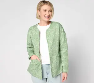 Denim & Co. Canyon Retreat Spring Quilted Jacket