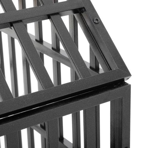 Extra Large Dog Crate Villa for Large Breeds, Indoor Dog House with Toilet Separation, Heavy-Duty Kennel for Golden Retrievers & Labradors