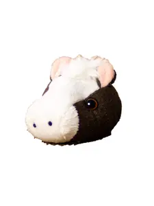 Horse Head Plushie - 3" Brown with White Stripe for School Spirit Gear