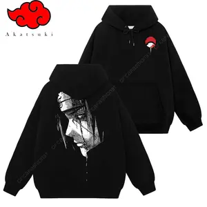 [Akatsuki Era] Retro Uchiha Itachi - Naruto Shippuden #101 Hoodie T-Shirt Sweatshirt, Retro Vintage Unisex Graphic 90s Cotton, Gift For Wibu, Anime Manga Y2K Streetwear