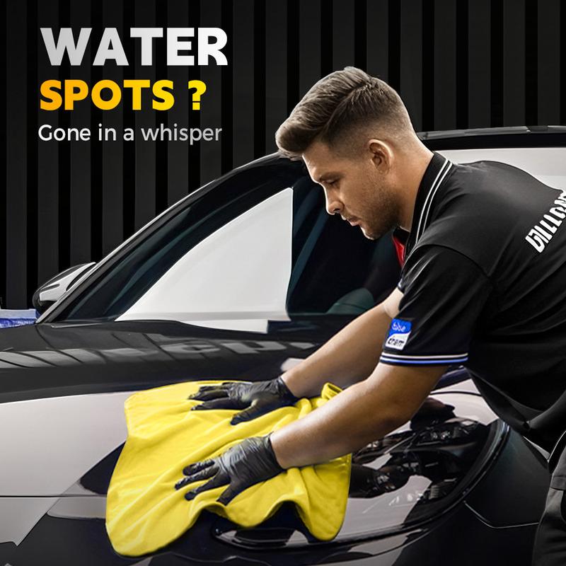 TORETARK Microfiber Car-Specific Dry Towel, Quickly Bbsorbs Water Without Leaving Water Marks, Does Not Damage The Car，Best Gift For Christmas.