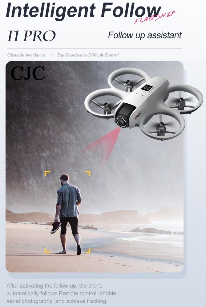 CJC i1 PRO Mini Drone for Kids & Adults HD Dual Camera Obstacle Avoidance 360° Flip 10min Flight Time Perfect for Novices Over 4 Years Old Christmas Gift Stable Hover