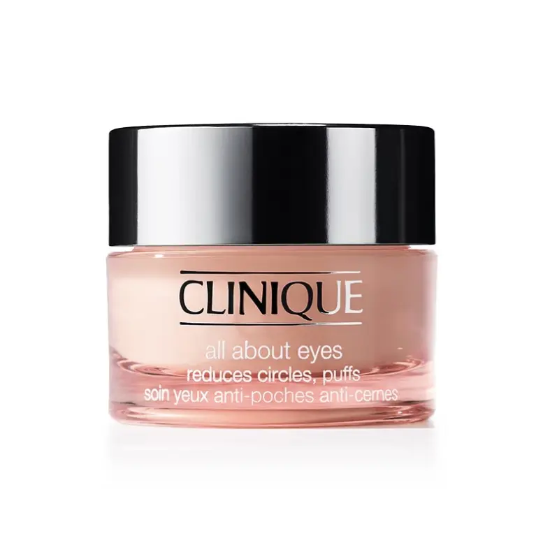 [Clinique] All About Eyesᵀᴹ Cream with Vitamin C | Eye Treatments | Eye Serum |Depuffing & Brightening | Undereye Circles | Vitamin C + Caffeine