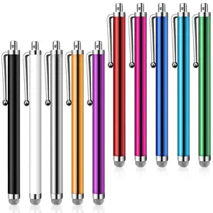 10PCS Stylus Pen for Touch Screens, Touch Pen with 20pcs 0.35''/0.24'' Rubber Tips, Tablet Pens Sensitive, High Precision Compatible with All Devices