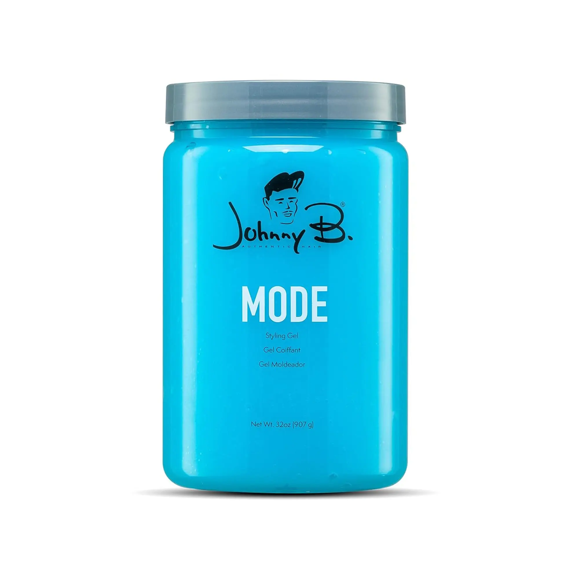 JOHNNY B. Styling Hair Gel - Mode Formula for Versatile Haircare, Medium to Long-Lasting Hold with Fragrance, Alcohol-Free