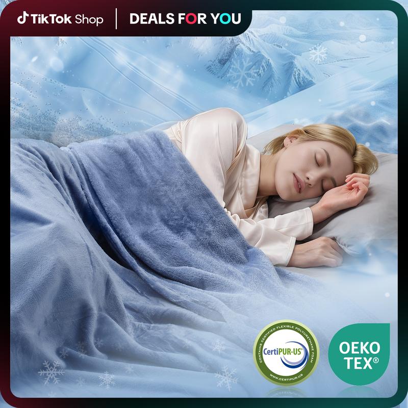 VIZIM All Season Fleece Blanket, Soft Flannel Throw Blanket for Bed Sofa Couch & Travel, Breathable 270GSM Cozy Blanket, Twin Full Queen King Sizes, Alternative to Heated Blankets VIZIM All Season Fleece Blanket, Soft Flannel Throw Blanket for Bed Sofa Couch & Travel, Breathable 270GSM Cozy Blanket, Twin Full Queen King Sizes, Alternative to Heated Blankets