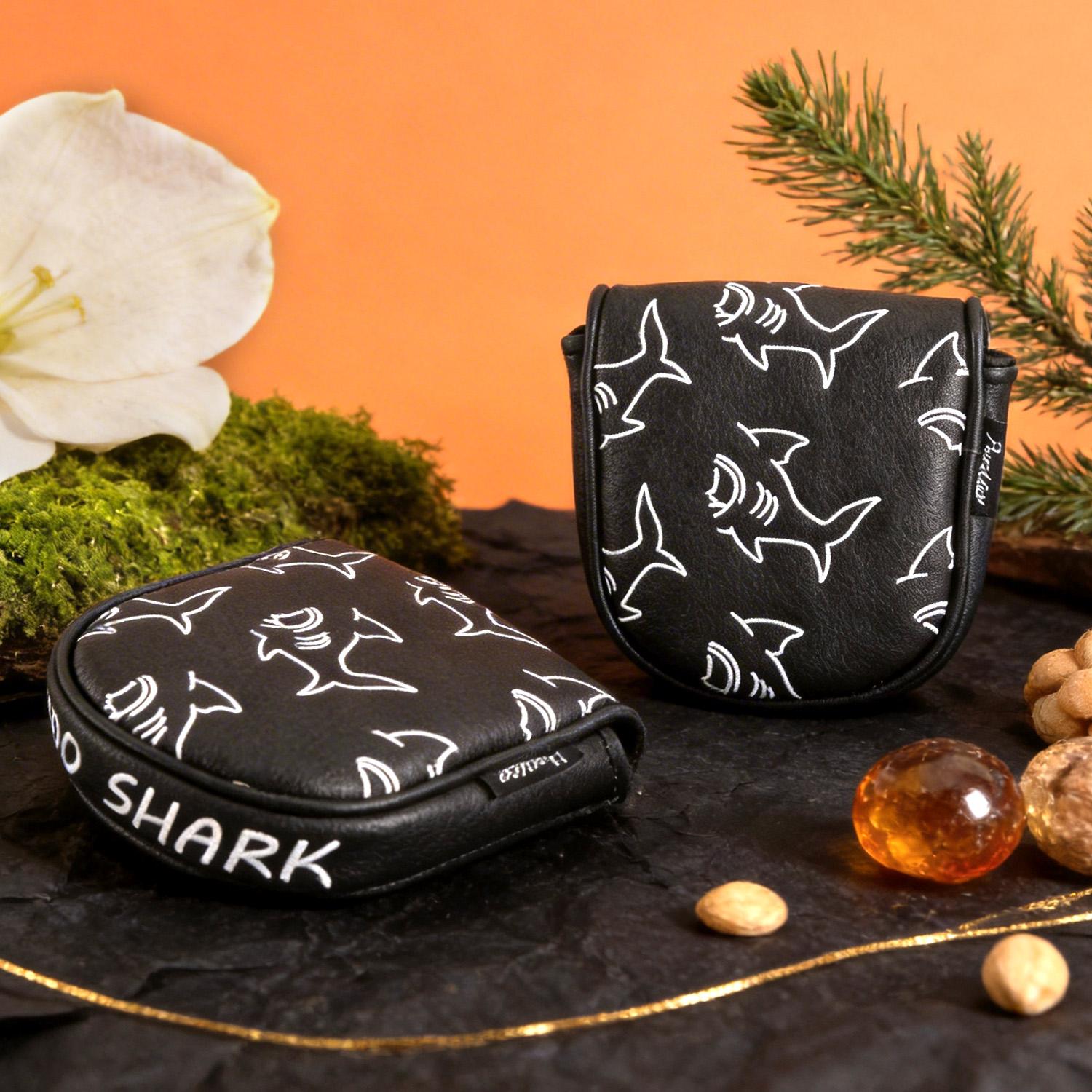 WUDAY Premium Magnetic Putter Cover| Universal Fit Mallet Headcover for Odyssey, LAB & Blade Putters  golf head covers golf headcovers funny driver headcover