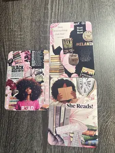 Black Girl Reader Kindle Insert Bundle | 3 Bookish Kindle Inserts