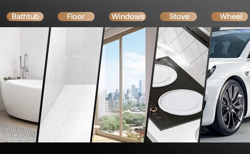 Product Introduction of Trucozie Electric Spin Scrubber, Cordless Cleaning Brush with 440RPM/90Mins Runtime, 3 Adjustable Angles&Sizes, 6 Replaceable Brush Heads, 2 Speeds for Bathroom Glass, Car Cleaning, Bathtub, and Shower 2