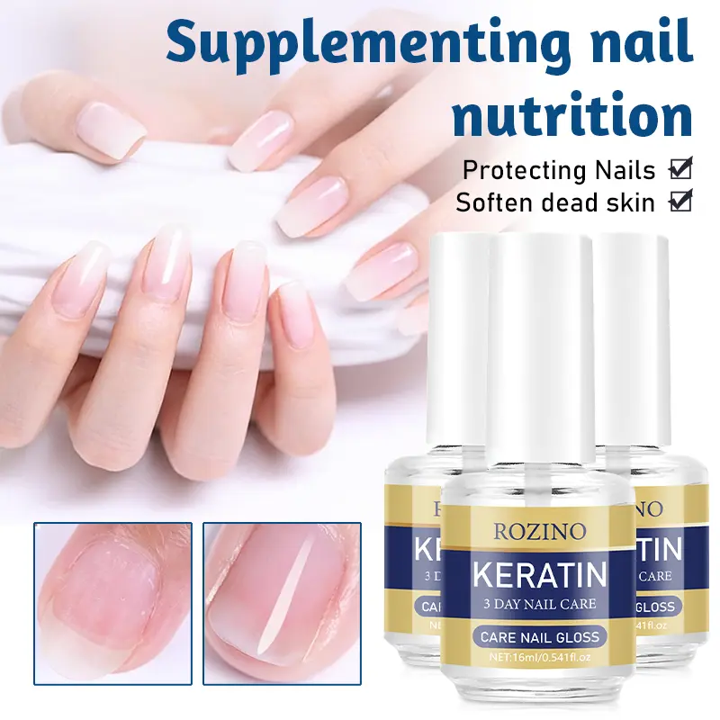 [3 pcs]Cuticle Exfoliator Cuticle Remover, Gentle Fast Softening Nail Treatment, DIY Home & Salon Manicure Care, Revitalize Cuticles Support Nail Growth, 16ml 3-Day Nail Care Solution
