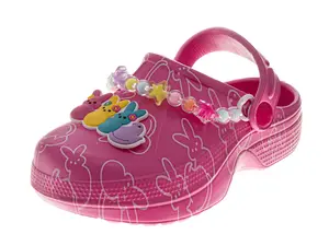Peeps Clogs for Ladies - Lightweight Comfort Casual Dual Size (Adult)