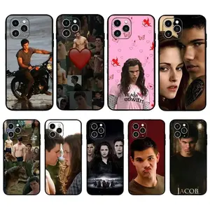 Team Edward Jacob Twilight Phone Case For Iphone 17,16,15,14,13,12Pro Max Plus Max Air Cover Case