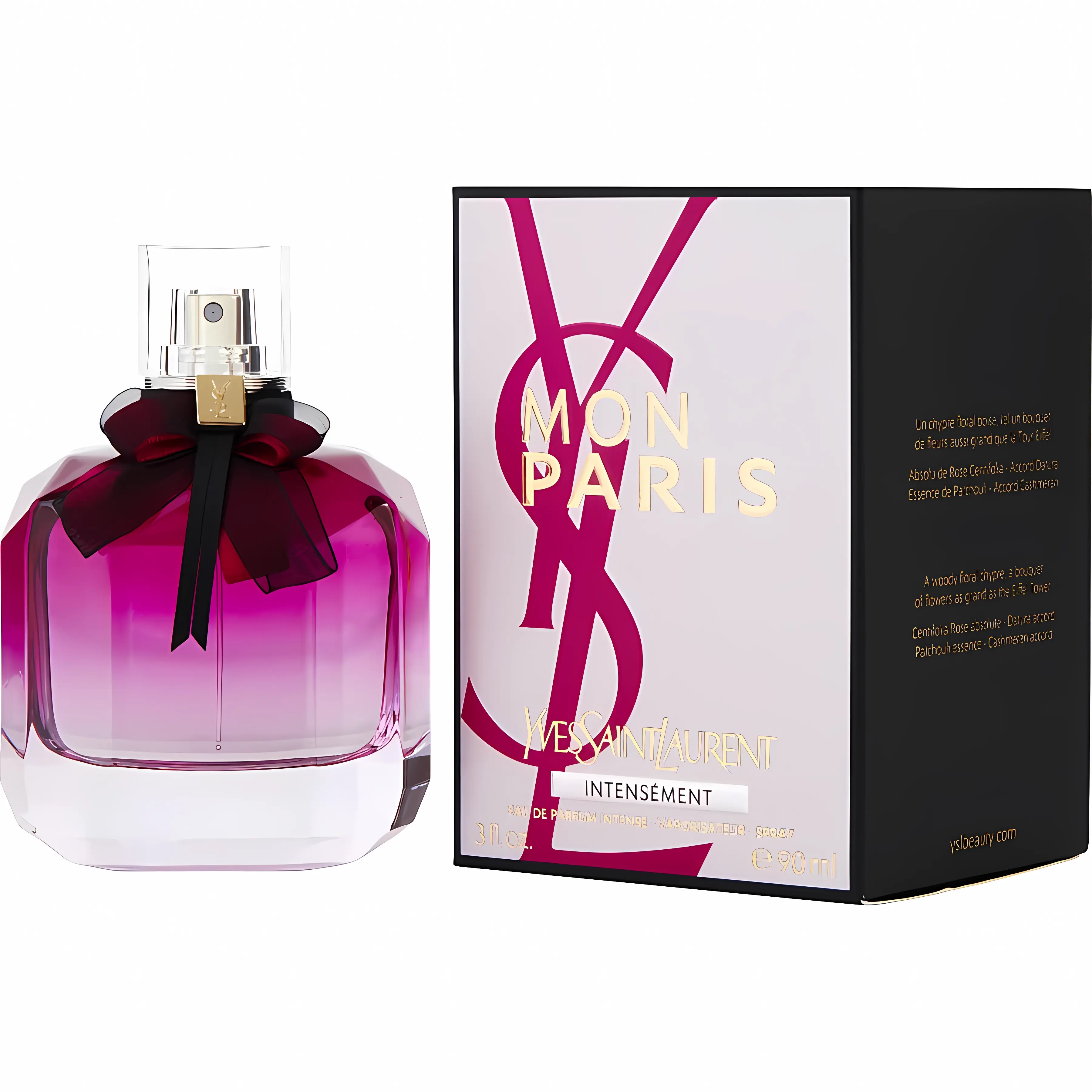 YSL Women's 3 Ounce Mon Paris Intesement Eau De Parfum