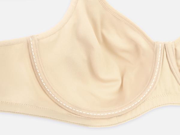 HSIA Joan Comfortzone Plus Size Soft Unlined T-Shirt Full Coverage Unpadded Underwire Minimizer Bra Everyday Bra Womenswear