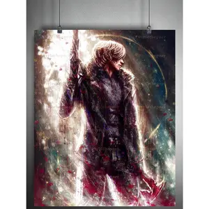 Leon Kennedy (Requiem) - Limited Edition Fine Art Print - Leon Poster