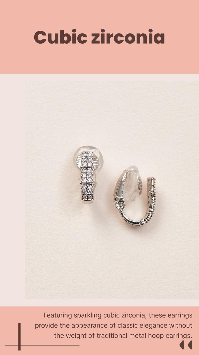 Clip on Huggie Earrings