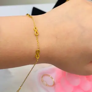 Infinity Symbol Chain Bracelet for Women