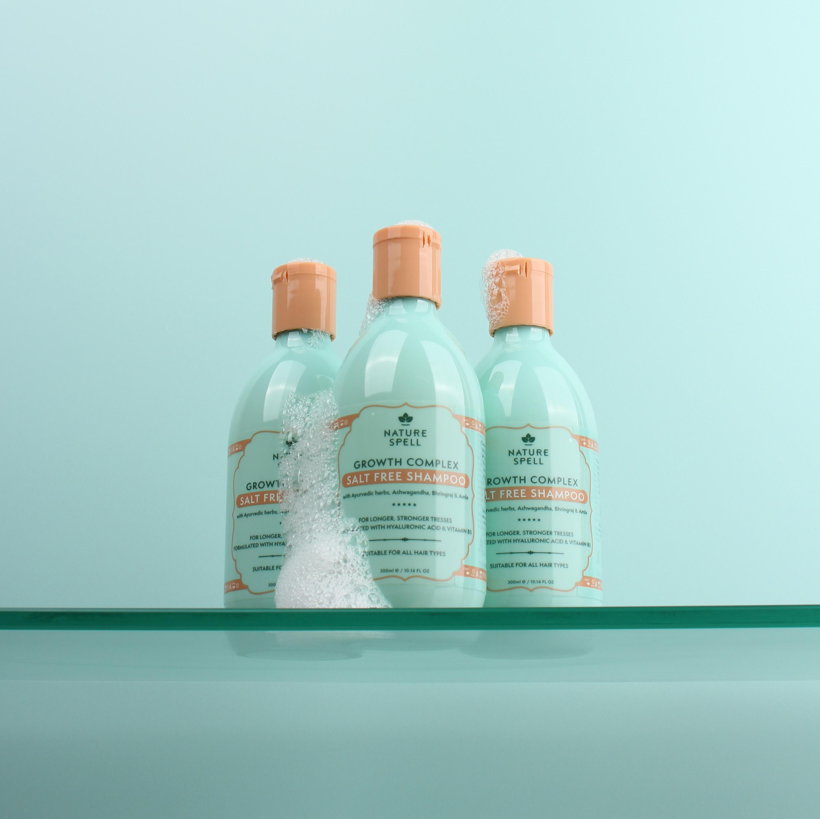 Nature Spell New Growth Complex Collection with Rosemary Water Leave-in conditioner