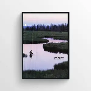[Sale Up To 45%] - (Free Ship) (UNFRAMED) Patagonia 1999 Fly Fishing Magazine Poster (No Frame)