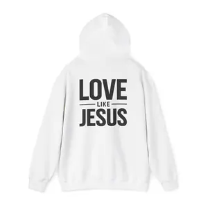 Love Like Jesus Hoodie | Faith Christian Scripture