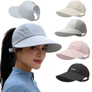 Women's Sunshade and Sunscreen Hat, Summer Large Brim, Lightweight, Breathable, Quick-Dry Baseball Cap, UV Protection Sun Hat
