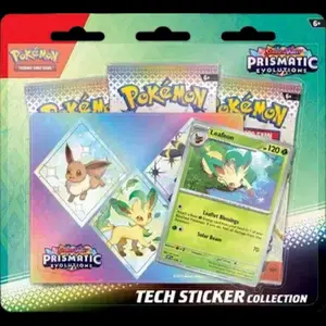 Prismatic Evolutions Tech Sticker Collection [Leafeon]