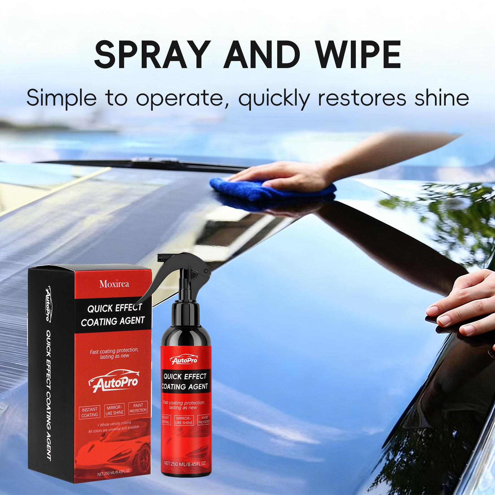 Nano car coating spray - professional coating spray, featuring excellent water bead formation and UV protection, car paint care spray