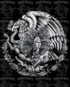 Mayan Design #1 DTF Transfer