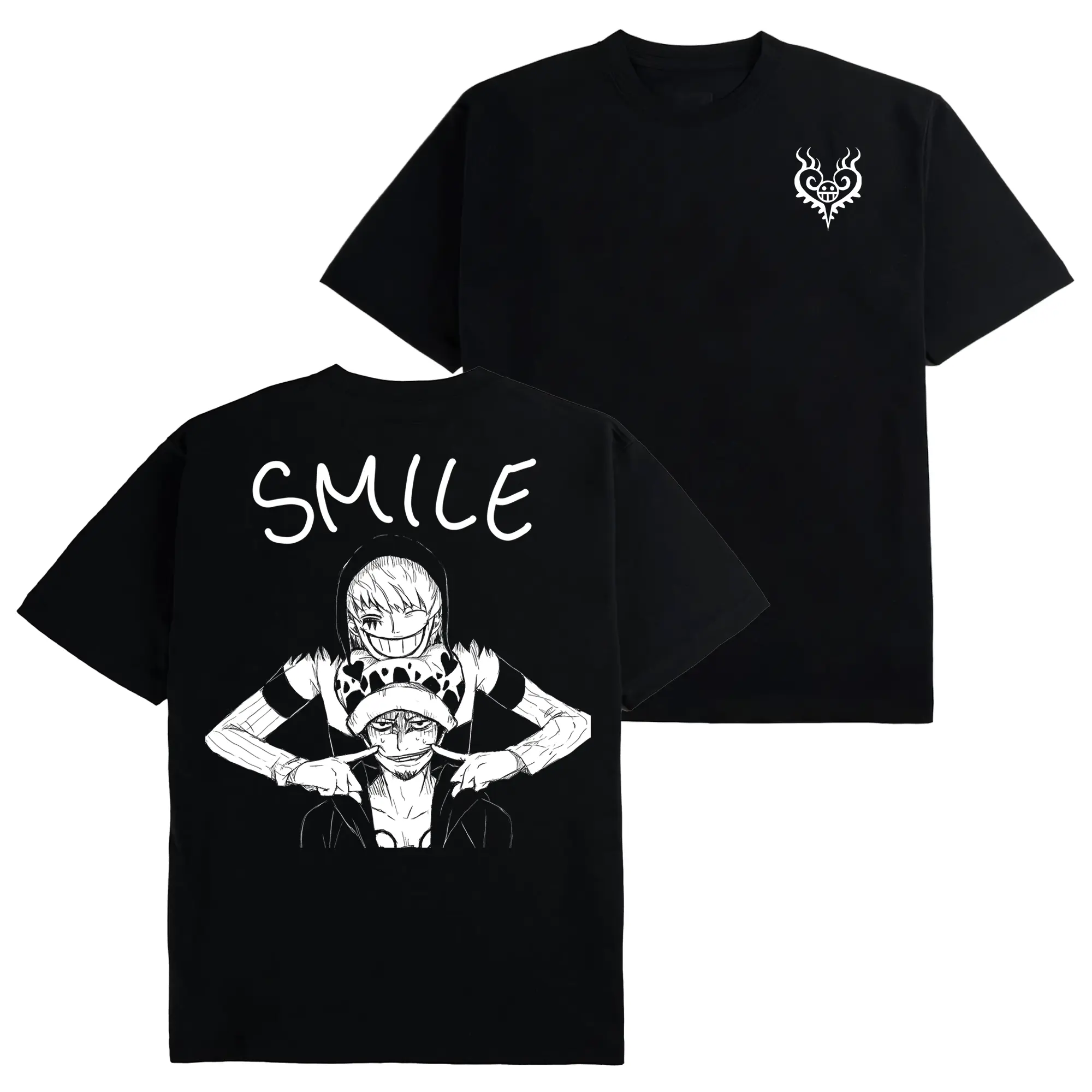 Ace Shop] Trafalgar Law Smile Corazon - One Piece #40 Hoodie T 