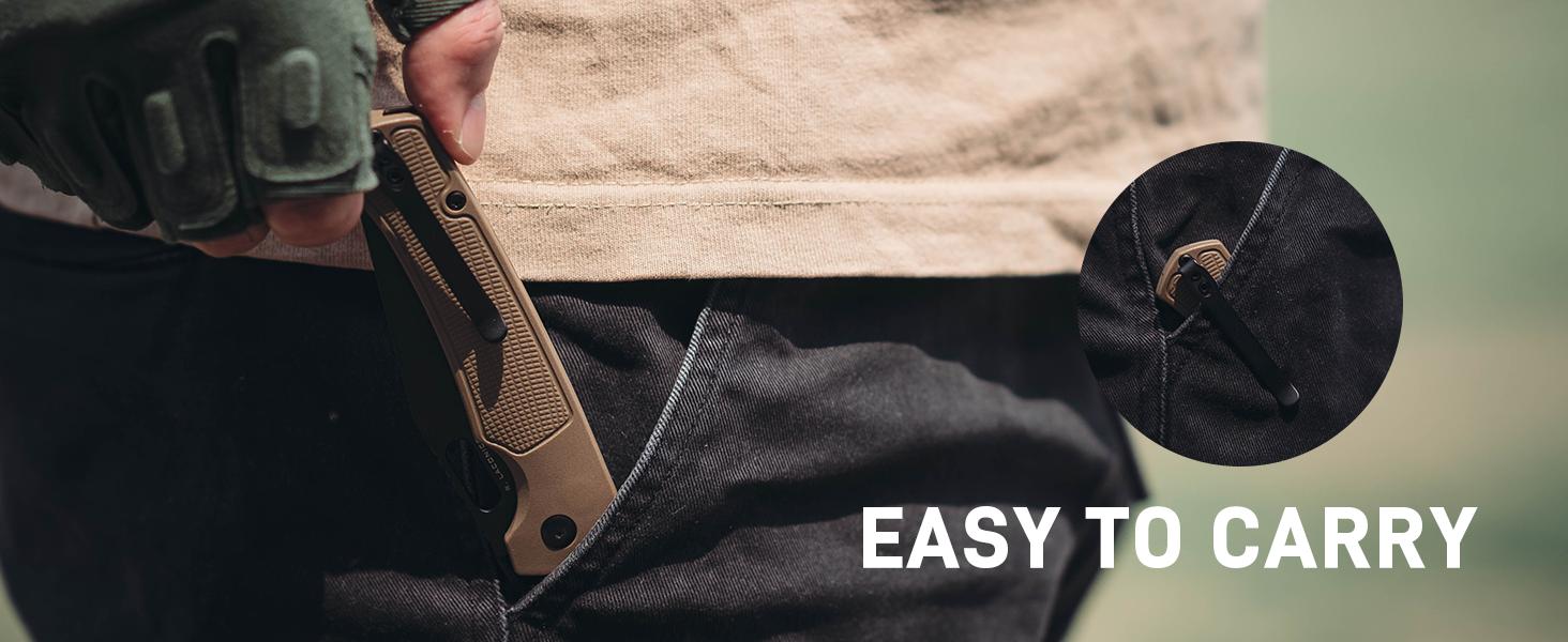 Artisan Cutlery Revel Folding Pocket EDC Knife AR-RPM9 Blade FRN Handle Outdoor Knives for Camping, Hunting and Survival Gear Emergency Survival Gear