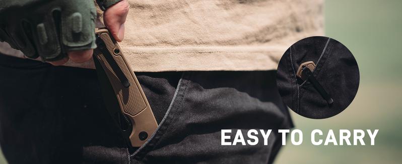 Artisan Cutlery Revel Folding Pocket EDC Knife AR-RPM9 Blade FRN Handle Outdoor Knives for Camping, Hunting and Survival Gear Emergency Survival Gear