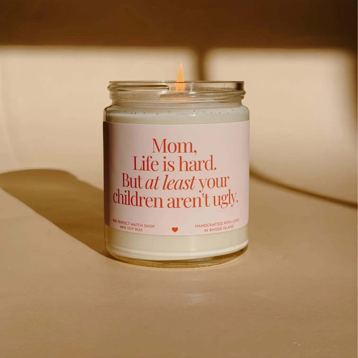 Gift for mothers day, Gifts for mom, Gifts from children, cute gifts, meaningful gift, Soy candle, vegan candles, Moms birthday