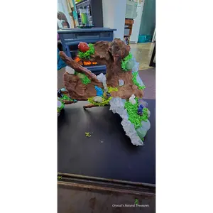 Bunny crystal hideaway driftwood