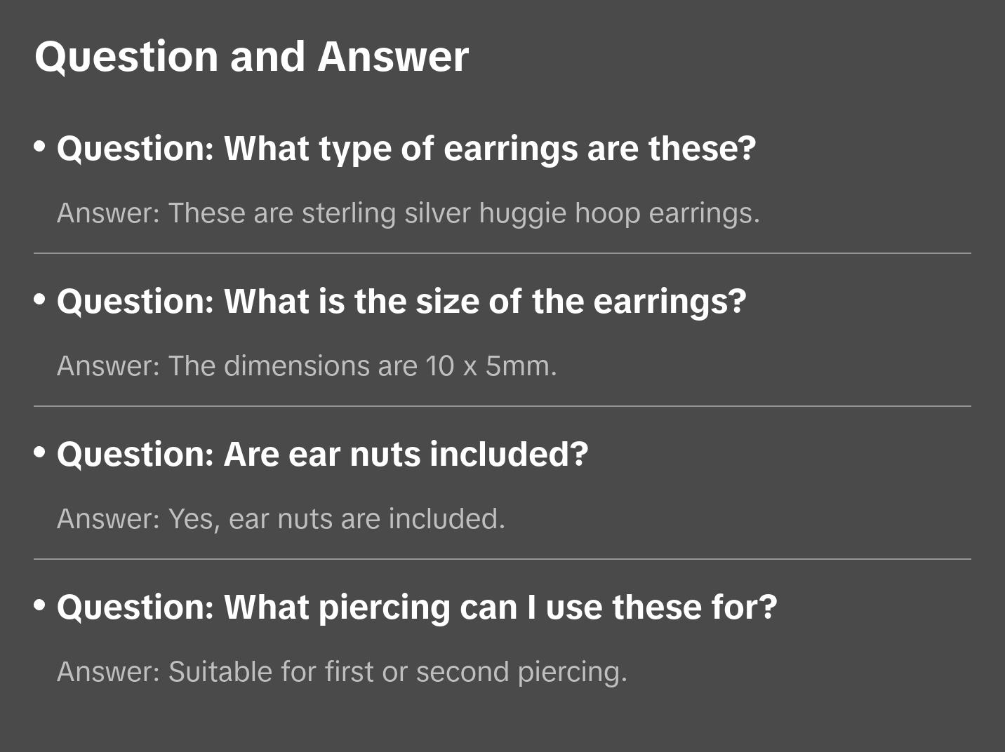 Double Huggie Hoop Earrings