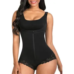 Women's Fajas Shapewear Postpartum Tummy Control Body Shaper Butt Lifter Bodysuit